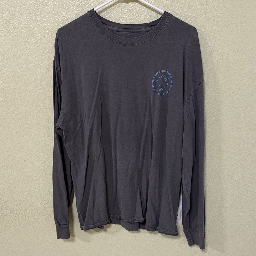Stylish Gray Long Sleeve Women's Tee